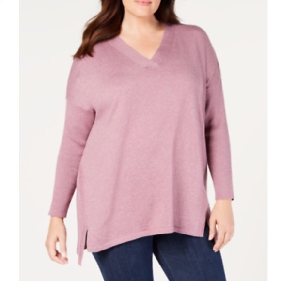 Style & Co. Sweaters - Style & Co Maeve V Neck Sweater 1X